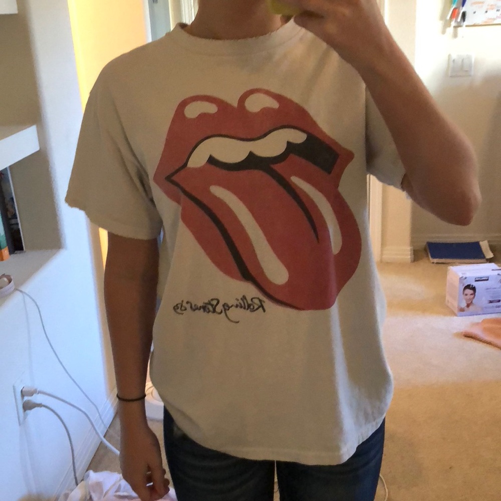 Rolling Stones brandy Melville t shirt
